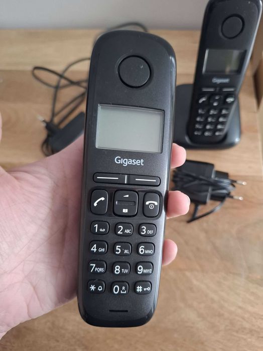 Telefon stacjonarny zestaw Gigaset