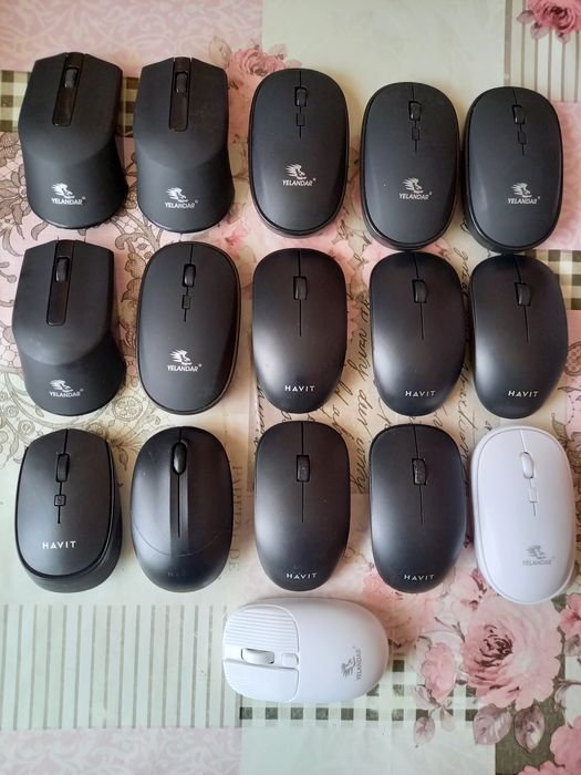 Продам беспроводные мышки новые 50 гр шт.любая.