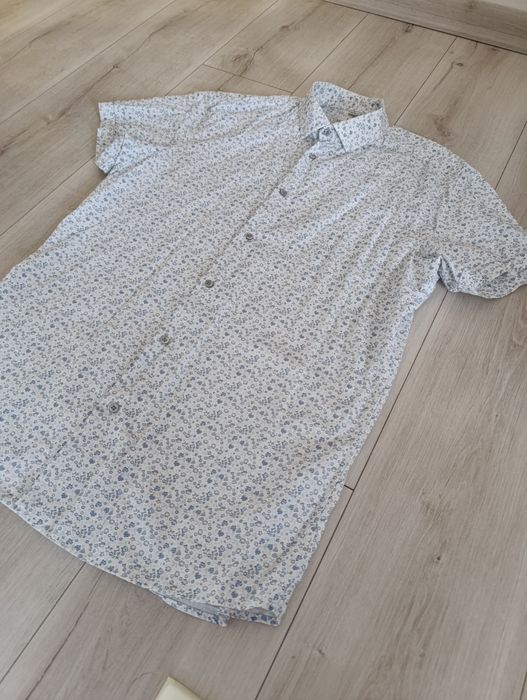 Elegancka koszula (slim)  męska ze wzorem MARCONI