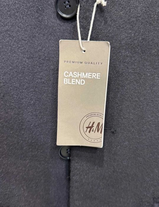 Стильне пальто бренд H&M Premium кашемір