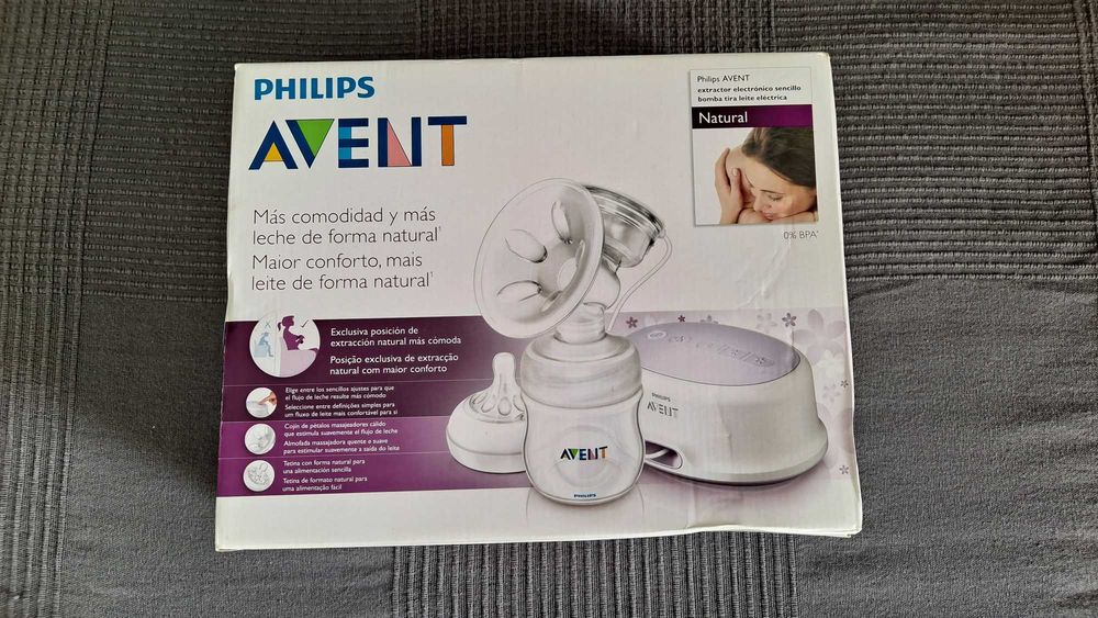 Bomba tira leite eléctrica individual conforto Philips Avent