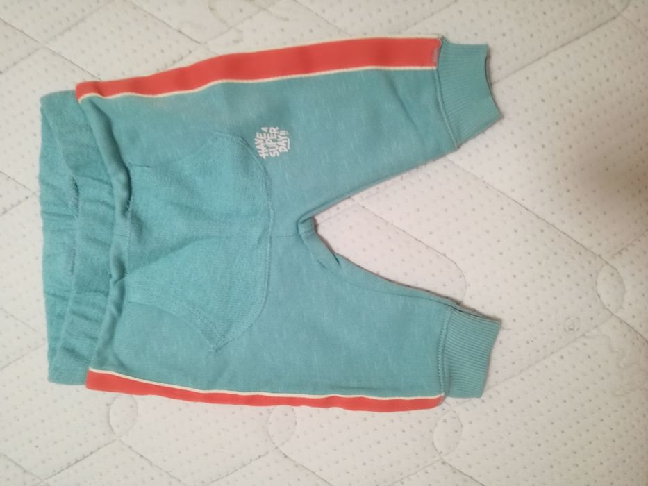 Zara dresy spodnie Nowe Joggersy Baby r.3-6m,68cm