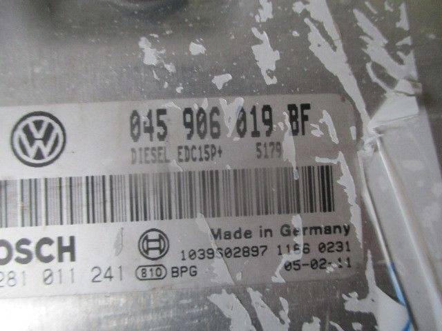 Centralina motor / ECU VOLKSWAGEN Polo (9N)