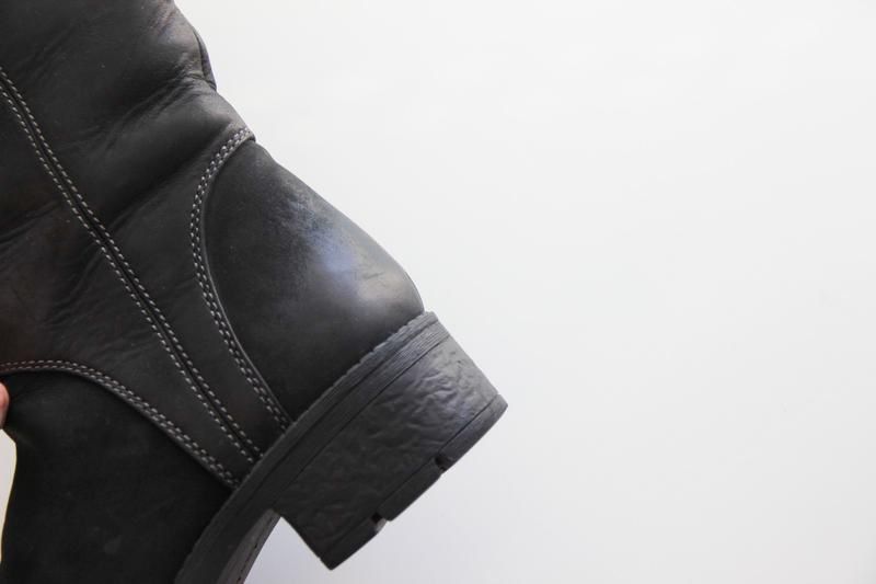 Кожаные сапоги Clarks