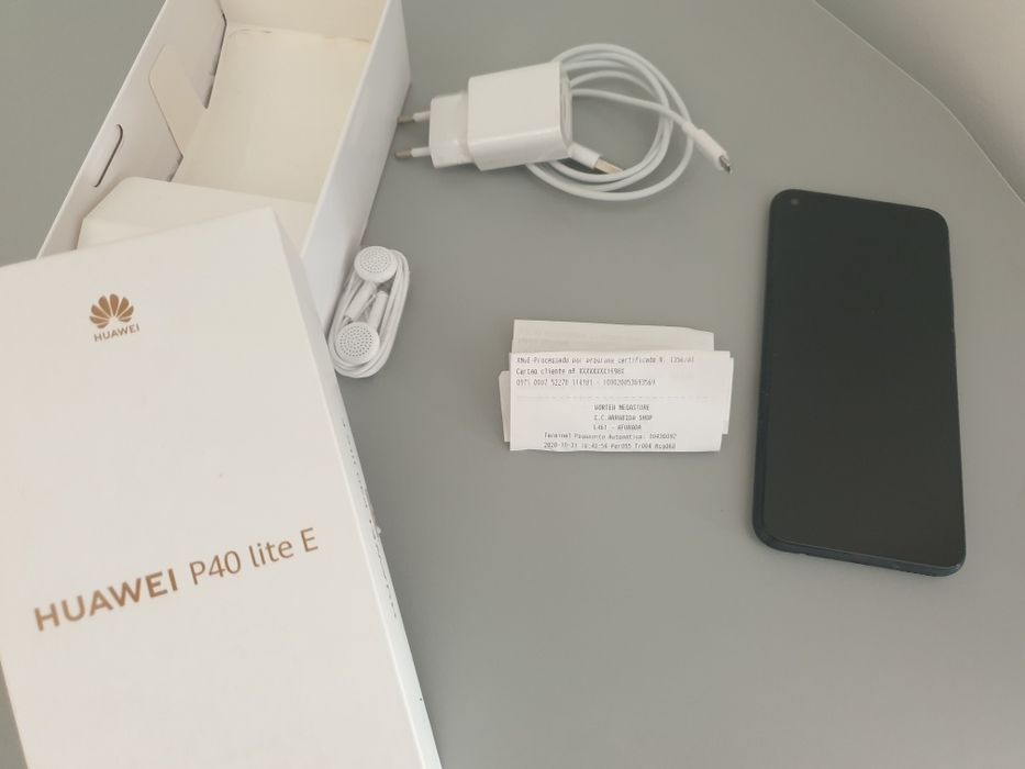 Huawei p40 lite E 64GB TUDO NOVO