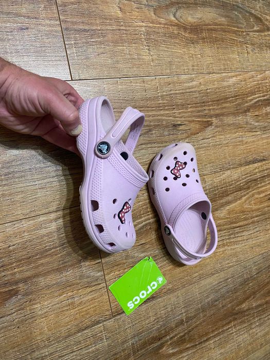 Шлепки босоніжки сандалі детские на девочку сабо Crocs р.31 С-13