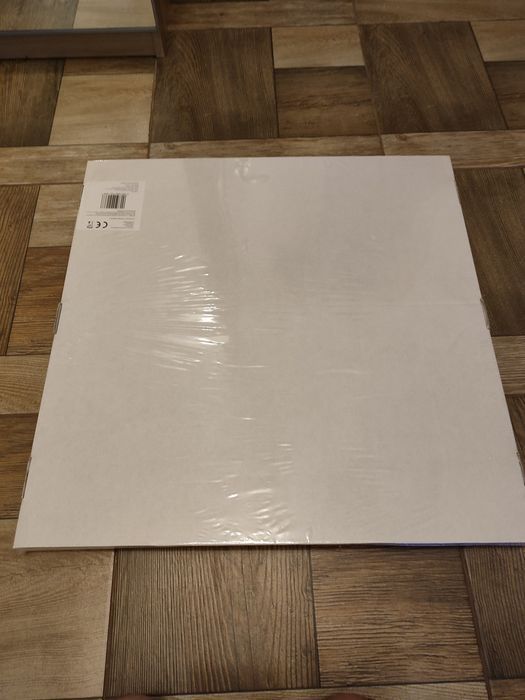 Nowy duży metalowy zegar ścienny 50 cm