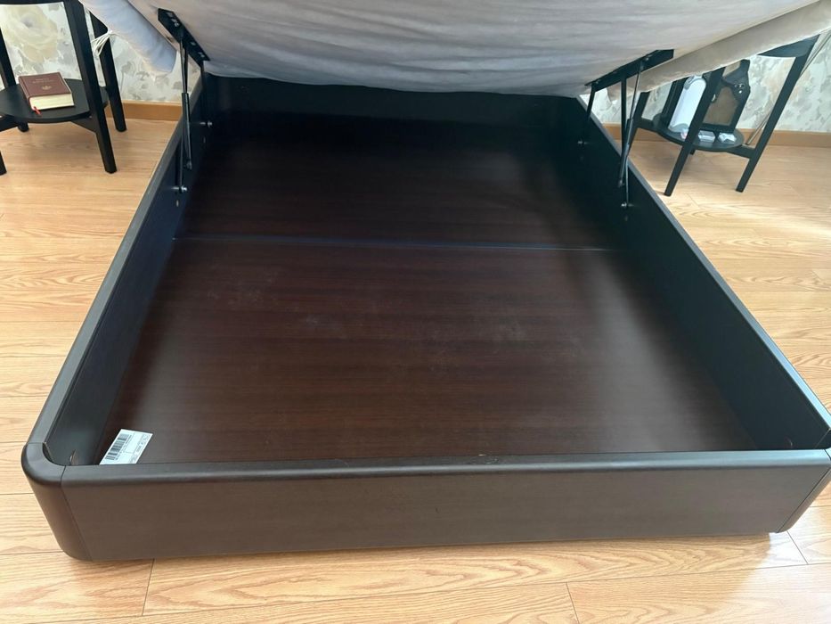 Cama Pikolin com Arrumação 150x200cm - Cor Wengué