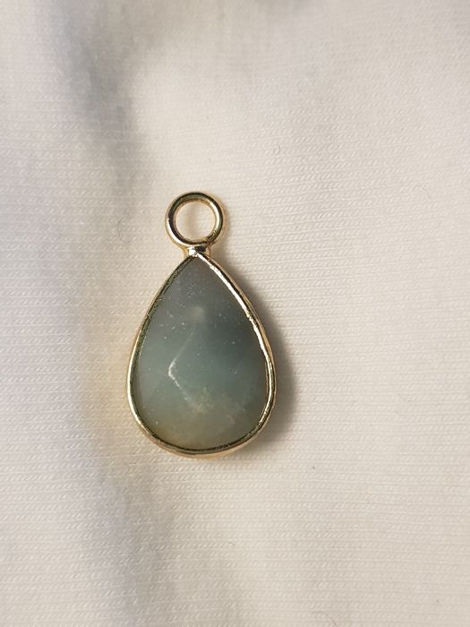 Pendente pedra cristal gota lágrima geométrica * várias pedras