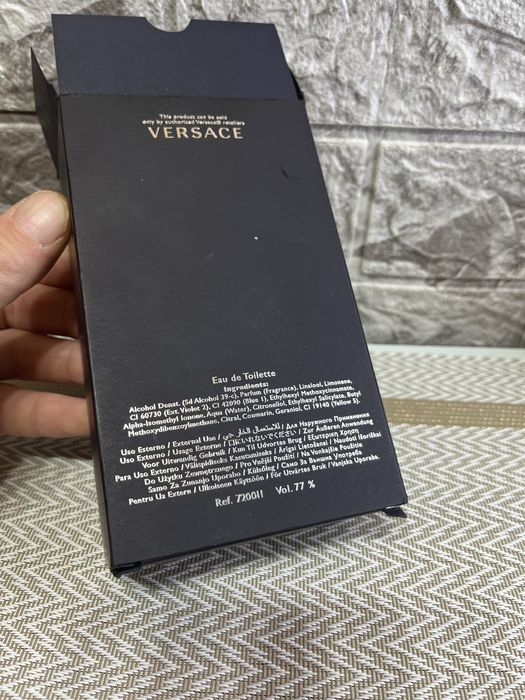 Versace Pour Homme Туалетна вода 200 мл