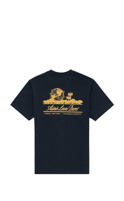 Футболка Aime Leon Dore Unisphere S/S Tee Evening Blue