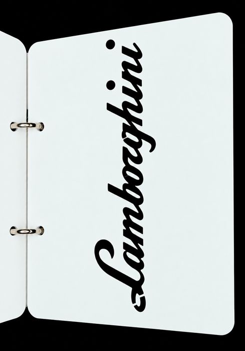 Capa A5 com Stencils Logotipos para Car Detailing