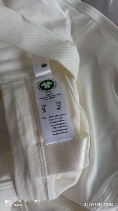Biustonosz 105D bawełna