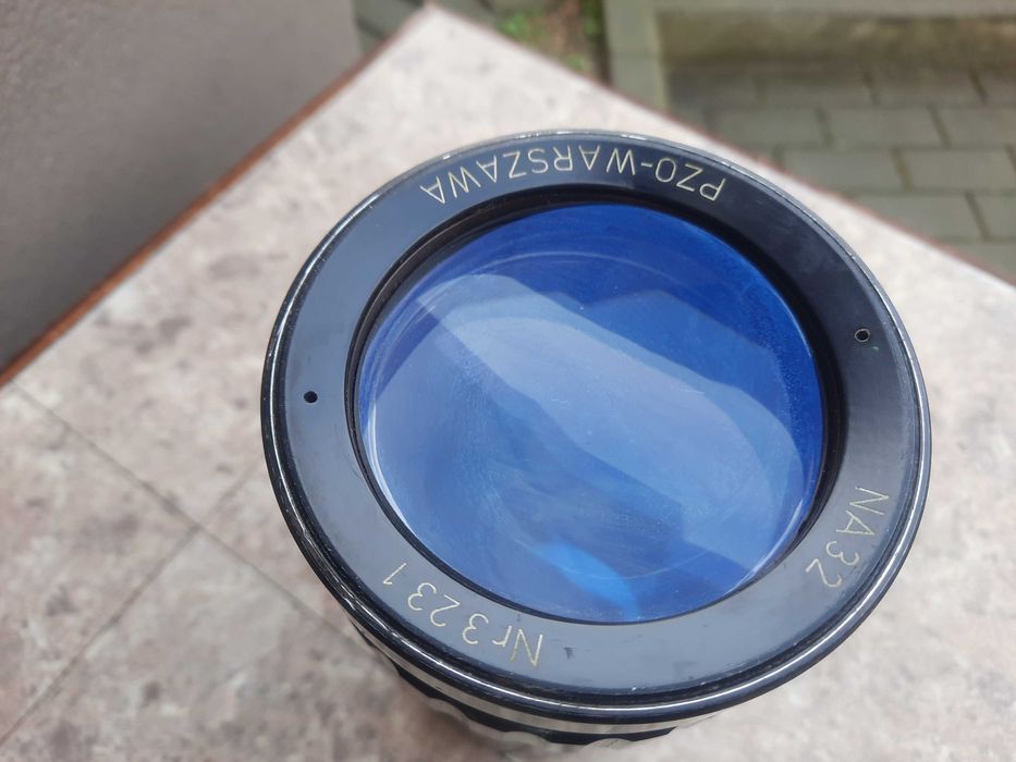 Obiektyw PZO NA32 nasadka anamorfotyczna