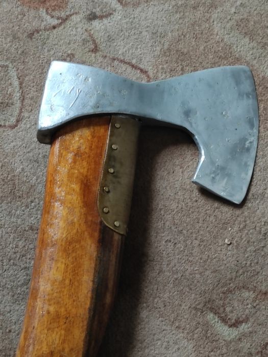 Топор / сокира ручної роботи! Перероблена з сокири "ЗиК", СССР.