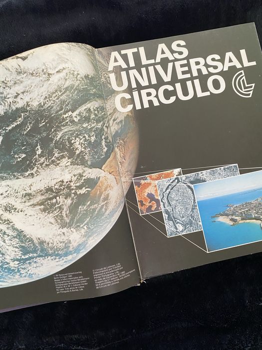 Atlas Universal Círculo – Círculo de Leitores 2.ª Edição 1980