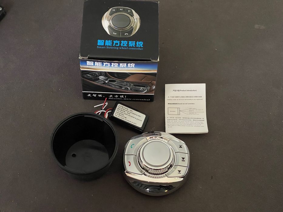 Joystick iDrive do cupholdera BMW  funkcje kierownicy wielofunkcyjnej