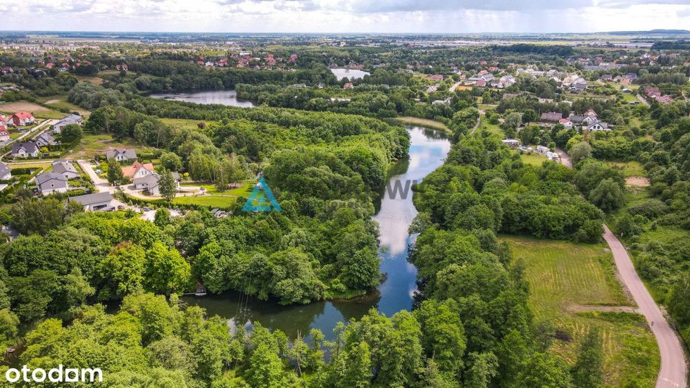 Narożna działka tuż przy Pruszczu Gd.  (1120 m²) - More