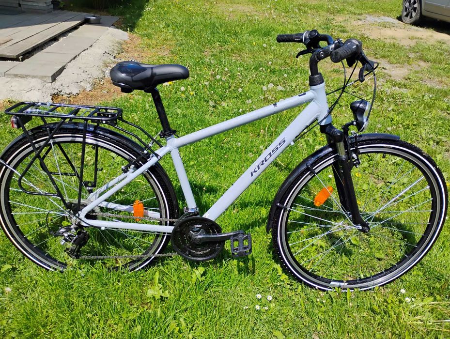 Rower trekkingowy KROSS Trans 1.0 NFC | Dożywotnia Gwarancja na Ramę | Jak NOWY (Przebieg < 100 km) | Rama S / 17"