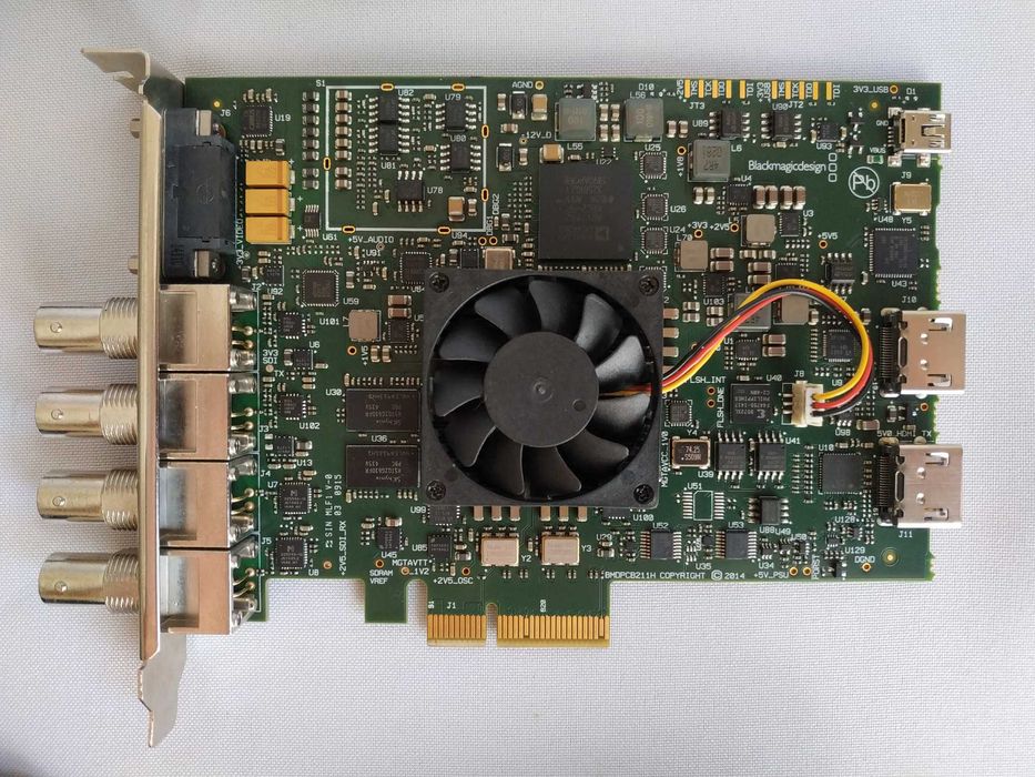 Плата для відеотрансляцій в інтернет Blackmagic DeckLink 4K Extreme