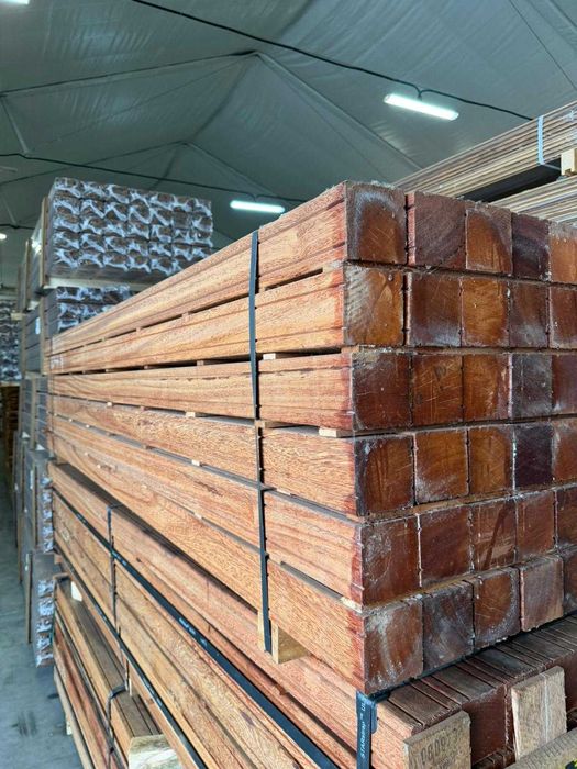 Angelim Pedra Kantówka , Legar 90x90mm  Egzotyczne