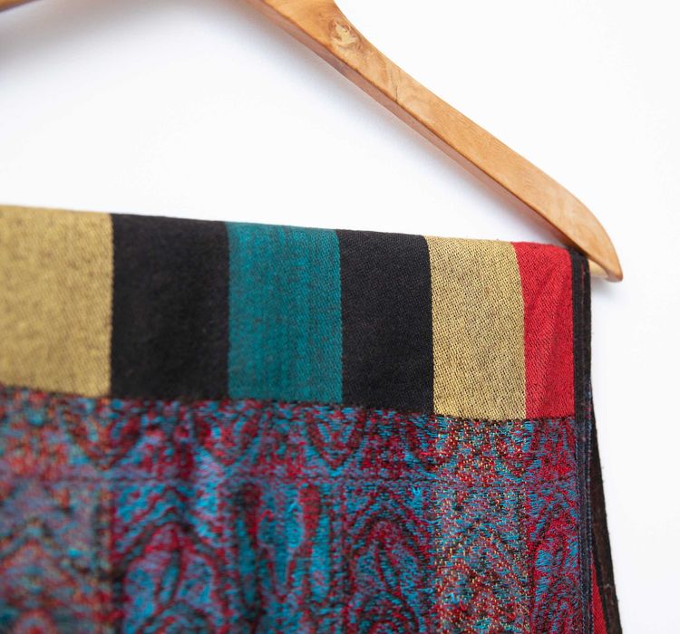 Duży szal chusta boho etno fairy witchy