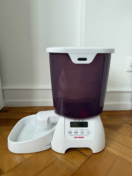 Alimentador automica de comida para animais + peixe + tigela