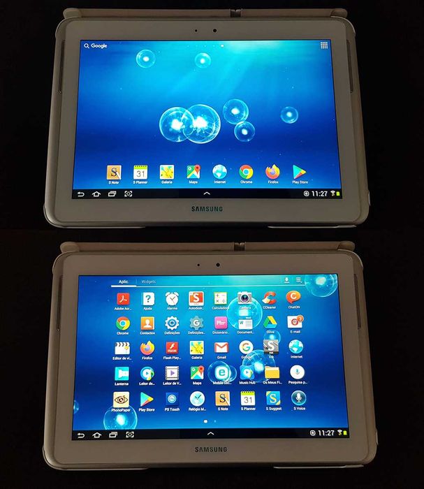 Tablet Samsung Galaxy Note GT-N8110 16Gb com capa e acessórios