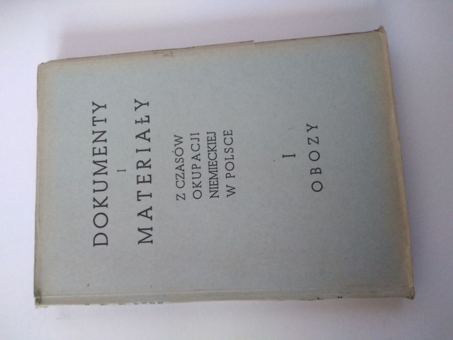 Dokumenty i materiały z czasów okupacji niemieckiej w Polsce