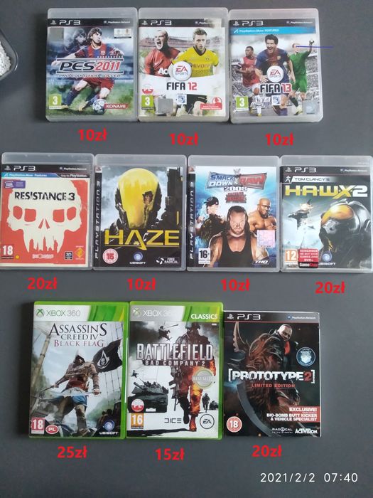 Gry ps3/xbox360 AKTUALIZACJA