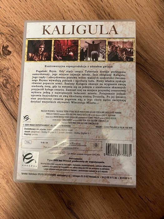 Kaligula wersja nieocenzurowana DVD