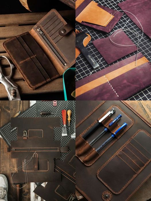 Виготовлення шкіряних виробів зі натуральної шкіри ручної роботи