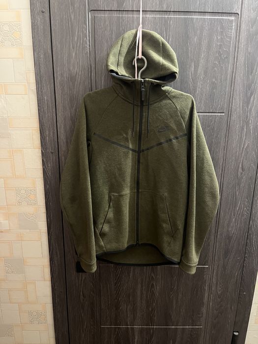 Кофта зіп худі nike tech fleece розмір S