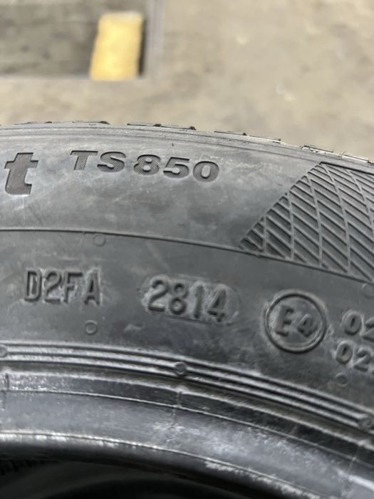 25.ЗимаContinentalContiWinterContact205/55R16H,2шт,2014р,5.5мм
