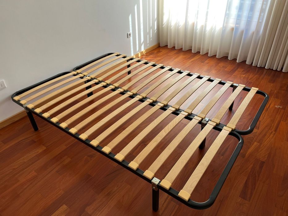 Cama colchão + estrado 140x200
