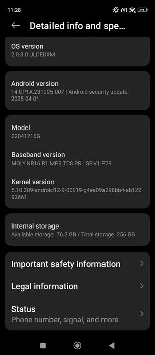 Xiaomi POCO X4 GT 5G 8RAM 256ROM