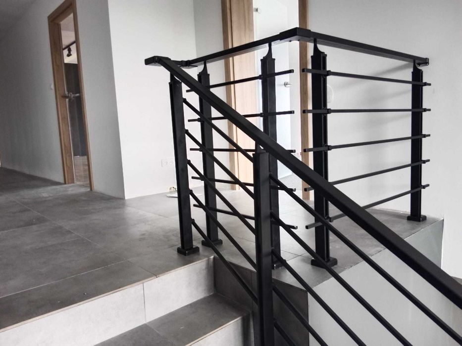 Balustrada ANTRACYTOWA balkonowa, schodowa - system. Zrób to sam.