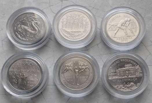 Komplet monet 2 złote 1995 rok
