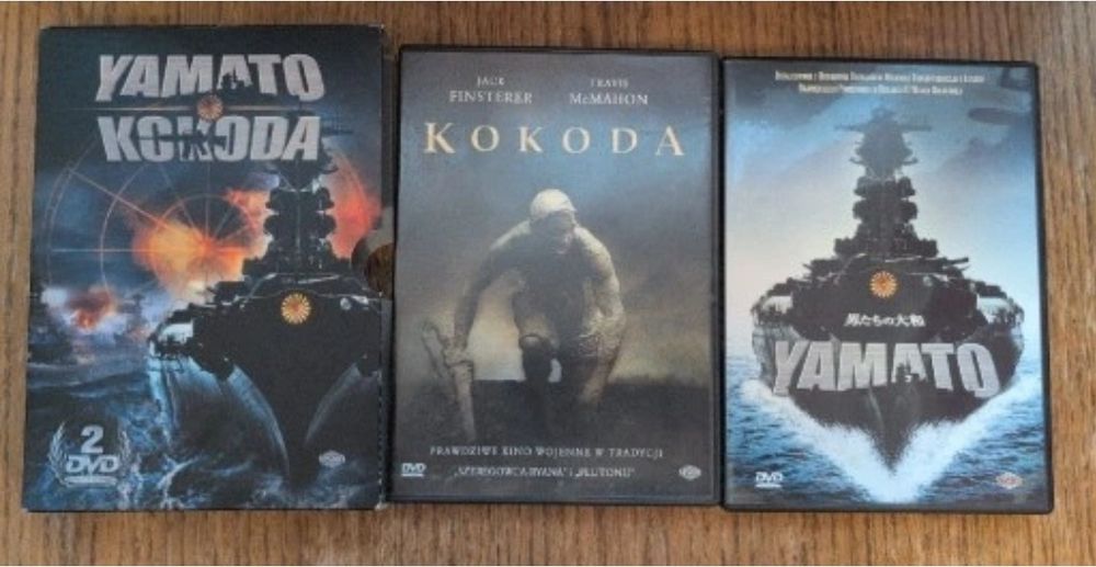 Yamato Kokoda DVD zestaw unikat