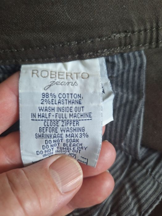 Męskie spodnie trekkingowe Roberto Jeans W 33 L30, do lasu, na ryby ,