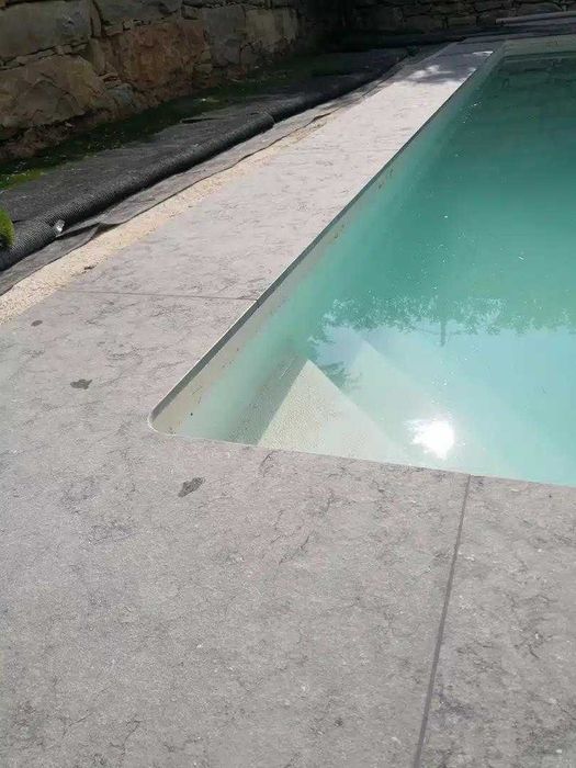 Bordadura Capeamento Piscina Pedra