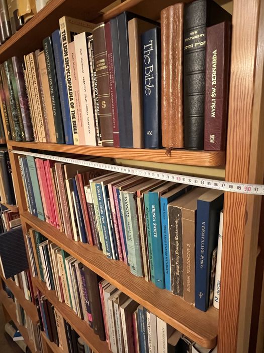 Regał na książki 230cm x 90cm x 23cm