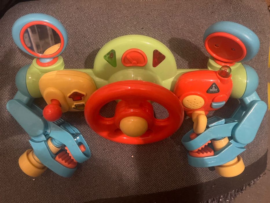 Interaktywna kierownica na wózek