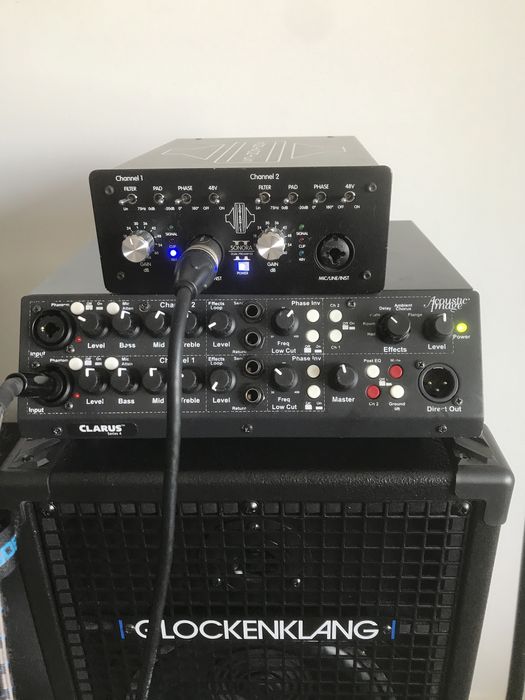 Pre amplificador 2 canais Sontronics Sonora dois canais UK