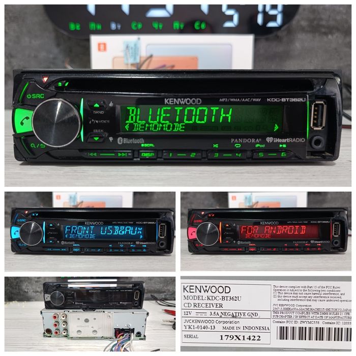 магнитола kenwood kdc - купити автоакустику та мультімедіа - Ціна