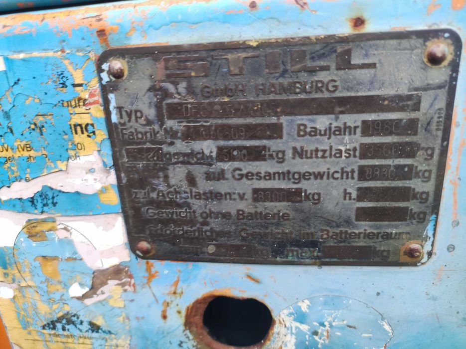 Wózek widłowy Still R43 Diesel deutz