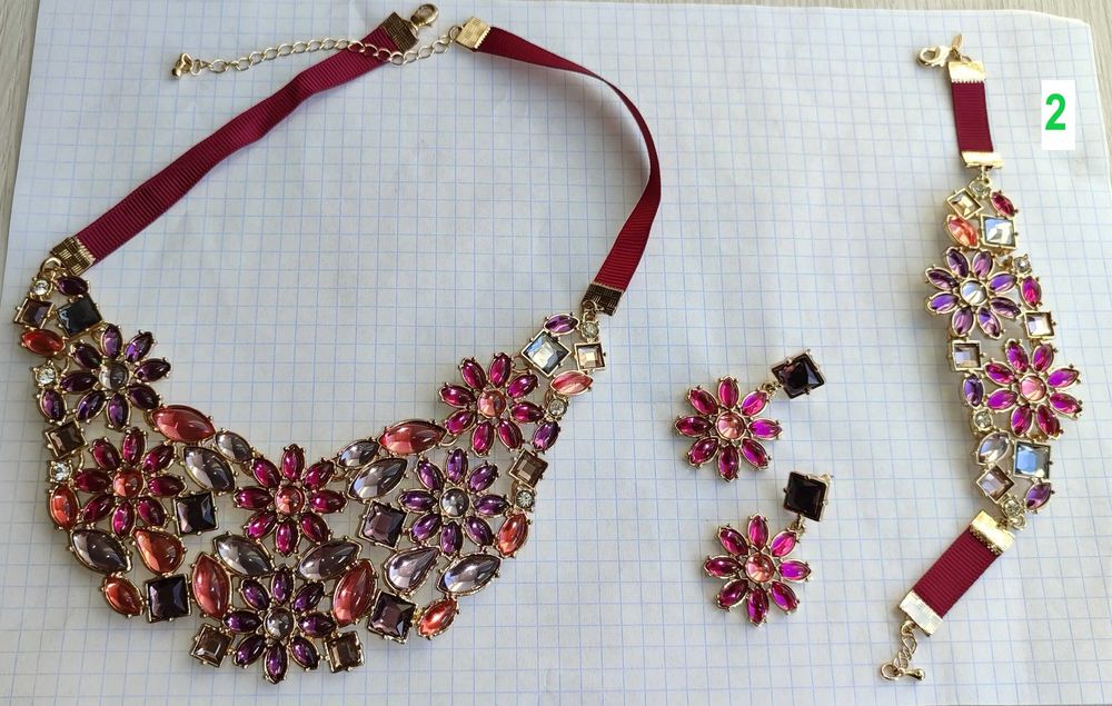 Бижутерия, украшения AVON Эйвон, колье браслеты серьги 2013, 2017 г.