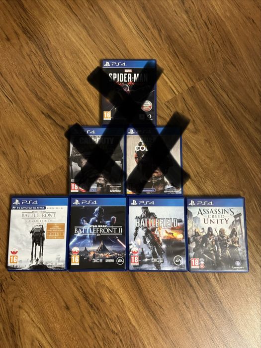 Gry PS4 Star Wars, Assassins’s Creed