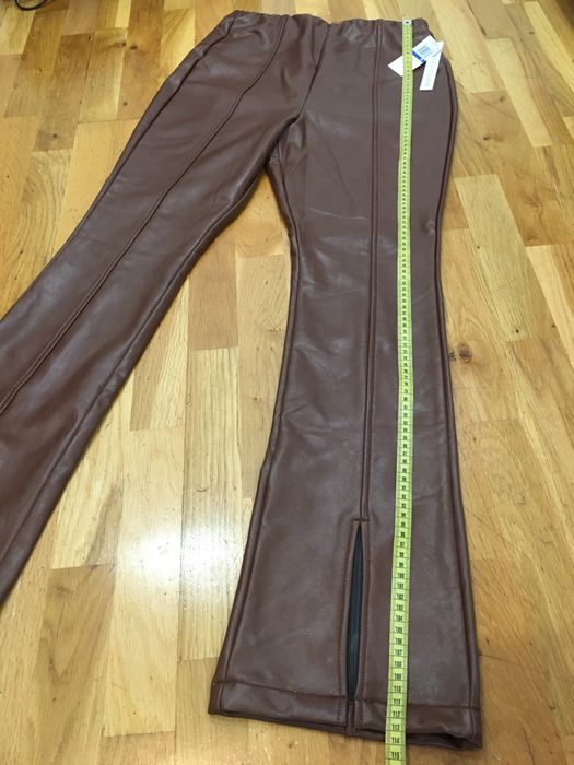 Брюки ЭКО кожа шоколадные