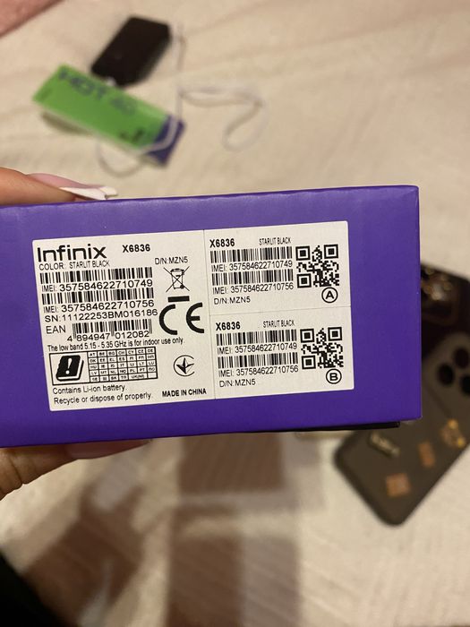 Смартфон infinix hot 40, 256